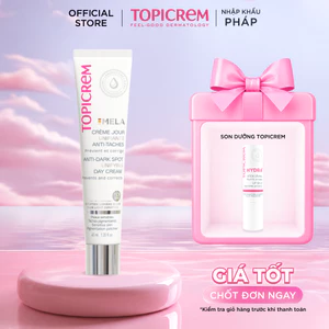 Kem chống nắng TOPICREM MELA ANTI-DARK SPOT UNIFYING DAY CREAM SPF50+ 40ml giúp giảm sự xuất hiện các sắc tố