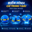 Bóng UFO Biến Hình Ma Thuật Đồ Chơi Ném Bắt Biến Thành Đĩa Bay Và Quả Bóng Đồ Chơi Ngoài Trời Cho Bé