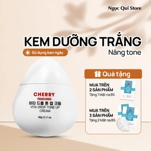 Kem dưỡng trắng nâng tone Cherry Fascino Vita Drop Tone Up Cream - 60g [CT]