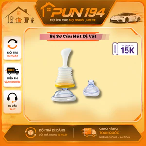 Bộ Sơ Cứu Hỗ Trợ Hút Dị Vật Mắc Cổ Họng Tránh Nghẹt LifeVac