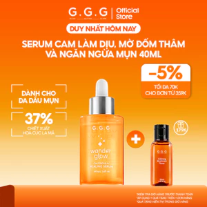 Serum Cam Giảm Mụn, Làm Dịu Da Và Mờ Thâm AHA-BHA-PHA G.G.G Wonder Glow Healing Serum 40ml