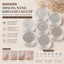 Bi Thép Nail Mini Trang Trí Móng Cao Cấp 0.4–2.0mm – Hạt Bi Kim Loại Đính Móng Nail Art Màu Bạc NC15