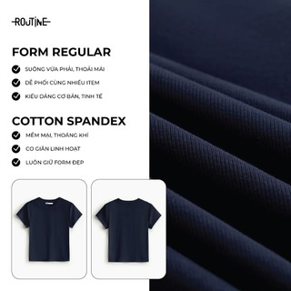 Áo Thun Tay Ngắn Nữ Form Regular - Routine 10F25TSSW018