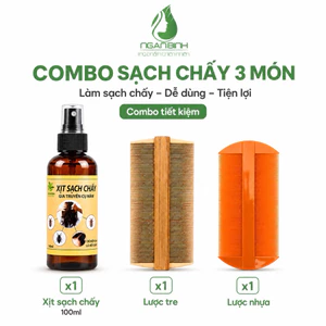 Xịt Sạch Chấy Gia Truyền Cụ Năm Ngân Bình Cho Bé 100ml - Hỗ Trợ Sạch Chấy, Trứng Chí