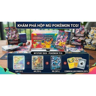 Blind box tcg pokemon jp và eng ( trộn lẫn )