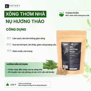 65-70 Nụ Hương thảo Vietket 100g - xông thơm ấm nhà, xông nhà tẩy uế, tự nhiên