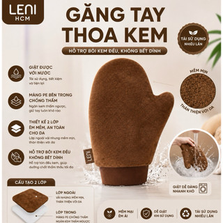 GĂNG TAY THOA KEM LENI THẤM NHANH - KHÔNG HAO KEM