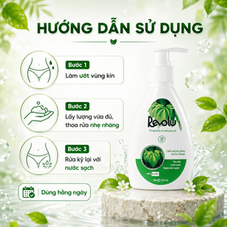 [CHÍNH HÃNG] Dung dịch vệ sinh phụ nữ Revolu chiết xuất từ trầu không làm sạch, khử mùi, trẻ hóa 150ml