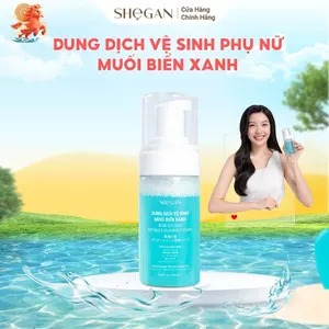 Dung Dịch Vệ Sinh Phụ Nữ Tạo Bọt Tự Động SHeGAN 100ml - Khử Mùi, Dịu Nhẹ, Cân Bằng pH, Dưỡng Ẩm