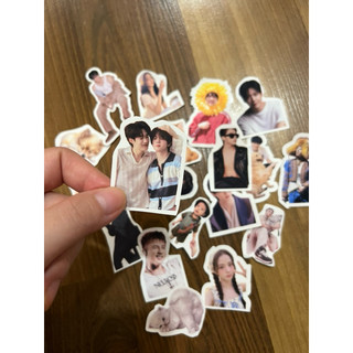 Set 25 sticker in theo yêu cầu, bo viền ảnh, giấy Matte
