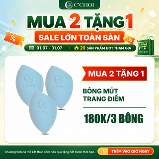 Bông mút trang điểm tán kem nền C'CHOI