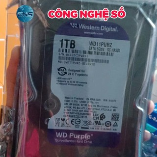 Ổ CỨNG 1TB HDD 1000GB WD PURZ CHUYÊN CAMERA | Chính Hãng Bảo Hành 3 Năm