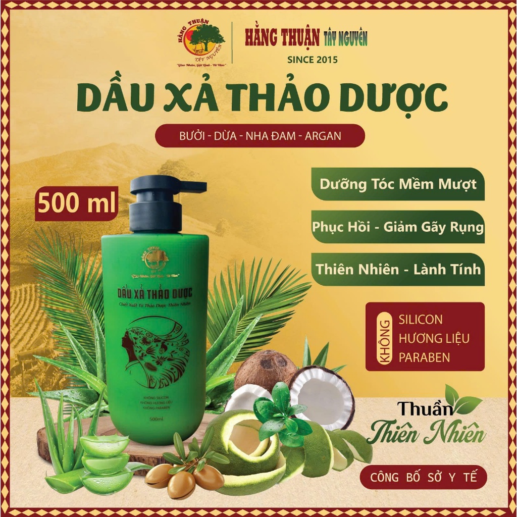 Dầu Xả Thảo Dược Với Chiết Xuất Vỏ Bưởi - Sự Hòa Quyện Tự Nhiên Cho Tóc