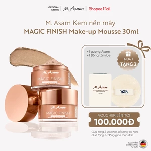 Kem nền mây 5 trong 1 M.Asam MAGIC FINISH Make-Up Mousse 30ml