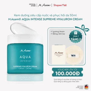Kem dưỡng căng bóng & trẻ hóa M.Asam AQUA INTENSE Supreme Hyaluron Cream 50ml