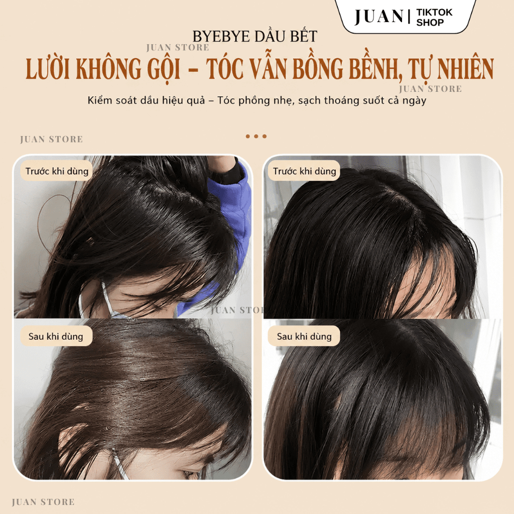 [TẶNG LƯỢC TỪ 2 CHAI] Bình xịt dầu gội khô 3 in 1 (200ml) - Sẵn Hàng