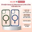 Ốp Điện Thoại Từ Tính lưng cứng viền màu P46 KOLEAD đạt chuẩn chống va đập Iphone 14 15 16 Plus Pro Promax