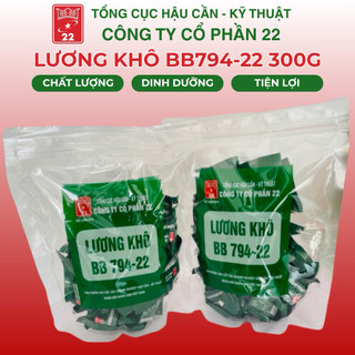 lương khô quốc dân BB 794-22  mini 300gr có 25 gói mini nhỏ