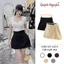 Chân Váy Chữ A 3 Lớp Bồng Nhẹ Cạp Cao Che Mỡ Bụng Có Quần Bảo Hộ Có Túi Cho Nữ Women Mã 188 QN