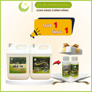 Combo hlc 16 và amino bio can 5L  phân bón lá cao cấp giúp bật chồi vọt đọt mập cơi xanh dày lá