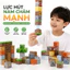 Khối Xếp Hình Nam Châm Thế Giới Block Đồ Chơi Lắp Ghép Sáng Tạo Trang Trí Bàn Học Bàn Làm Việc