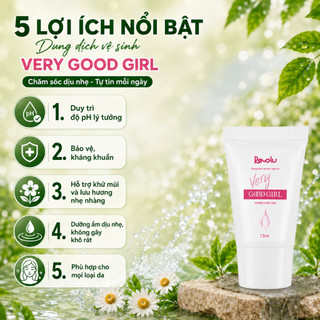 Dung dịch vệ sinh Revolu Very Good Girl 7,5ml làm sạch dịu nhẹ, lưu hương nước hoa thơm mát