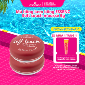Má hồng kem bông mềm mịn bền màu Essence Soft Touch Mousse 5g