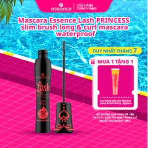 Mascara chống nước Essence Lash Princess Slim Brush Long & Curl waterproof 12ml
