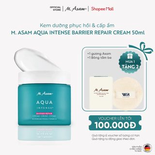 Kem dưỡng phục hồi và cấp ẩm M.Asam AQUA INTENSE Barrier Repair Cream 50ml
