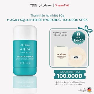 Thanh lăn hạ nhiệt làm dịu da M.Asam AQUA INTENSE Hydration Stick 30g