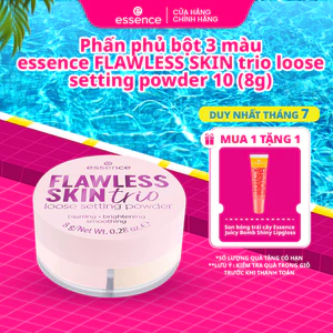 Phấn phủ bột 3 màu ESSENCE FLAWLESS SKIN trio loose setting powder 10 8g
