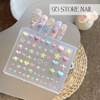 Khuôn trái tim nail , khuôn silicon , khuôn làm charm gắn móng