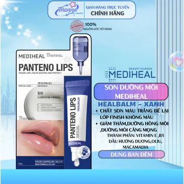 Son Dưỡng Chuyên Dùng Cho Môi Khô Nứt Nẻ Ban Đêm Mediheal Labocare Panteno Lips Healbalm 10ml Hàn Quốc