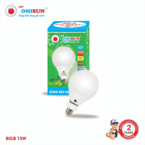 Bóng Đèn LED Bulb OMISUN 3W 5W 7W 9W 12W Ánh Sáng Trắng Vàng Đui E27 Tiết Kiệm Điện