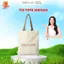 Túi Tote Mini Vải Canvas SHeGAN (kích thước 21cmx21cm) - Phụ Kiện Gọn Nhẹ, Tiện Lợi, Thân Thiện Môi Trường