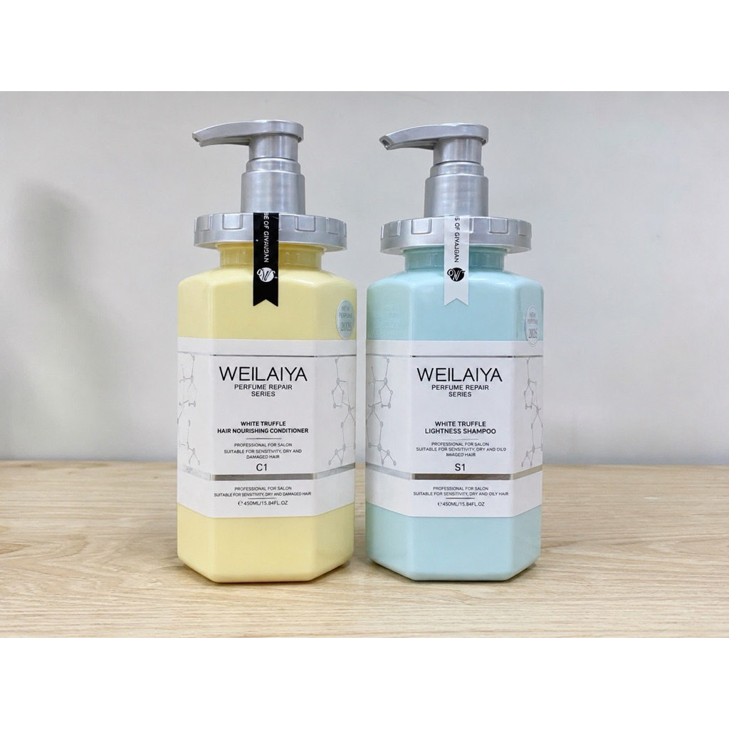 Dầu Gội nấm đa tầng hương Weilaiya White Truffle  450ml Cao Cấp - Sản phẩm chính hãng