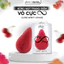 Bông Mút Trang Điểm Vô Cực Glorie Infinity Sponge - Màu Đỏ Mận Mới - Thiết Kế Công Thái Học Dễ Sử Dụng