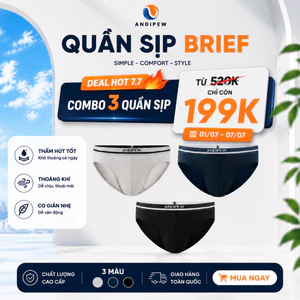 Quần sịp Brief/Tam giác AndiPew Cotton & Modal