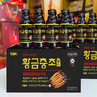 Nước Đông Trùng Hạ Thảo DongChungHaCho Plus ( Hộp 10 Chai x 100ml )
