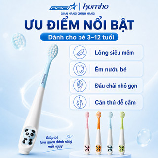 Bàn Chải Đánh Răng Cho Bé Kumho HQ3 Lông Siêu Mềm Chính Hãng Hàn Quốc Đầu Nhỏ Bảo Vệ Nướu Trẻ Em 2-12 Tuổi