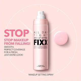 Xịt Khóa Nền So’Natural Make Up Setting Fixx Real Matte 120ml/All Day Tight Giữ Makeup Lâu Trôi 75ml