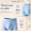 Quần Lót Boxer Nam Chất Liệu Cotton Cao Cấp, Quần Sịp Nam Co Giãn Thoáng Mát LANIXA N777
