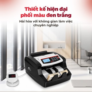 Máy đếm tiền mini thế hệ mới SILICON MC-2700 - Màn Led kéo dài - Đếm siêu nhanh chính xác