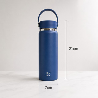 Bình Giữ Nhiệt Prime 550ml RuBy RBM00550 ,Giữ Nhiệt 12-24H, Inox 304, Khắc Nội Dung Theo Yêu Cầu