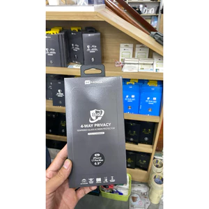 Kính Cường Lực Hoda 360° 4 Way Privacy Cho iPhone 17 ProMax - Chống Nhìn Trộm 4 chiều Bảo Mật, Khung Tự Dán