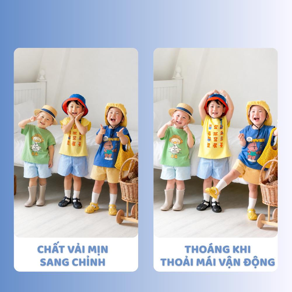 [À ƠI SHOP] D51- set 3 bộ ba lỗ 3 màu hình con vật - a100.374