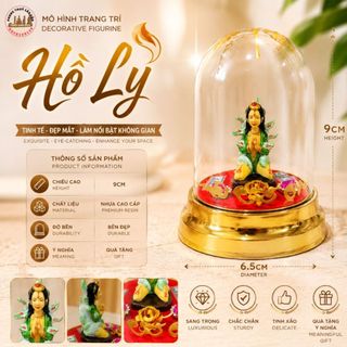 Tượng Hồ Ly Mini 6x8cm – Mẫu Trang Trí Nhỏ Gọn Trong Khung Kính