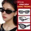 Kính râm mắt mèo thiết kế đính đá sang trọng MKTRENDY kính mát thời trang nam nữ phong cách T2