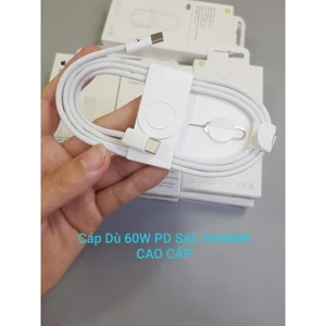 Cáp Sạc Nhanh PD 60W Cho iPhone 17- Cáp USB-C to USB-C - Sử Dụng Tốt Cho 16/15, Samsung Xiaomi Oppo Vivo - Zin Store