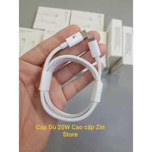 Cáp Sạc Nhanh USB-C to Lightning 20W Cao Cấp Zin Store - Cáp Dù Sạc PD Cho iPhone 14/13/12/11/XS/XR/X/8 Plus/iPad